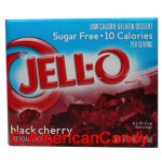 Jell-O Instant Pudding Gelatin Dessert Black Cherry Sugar Free